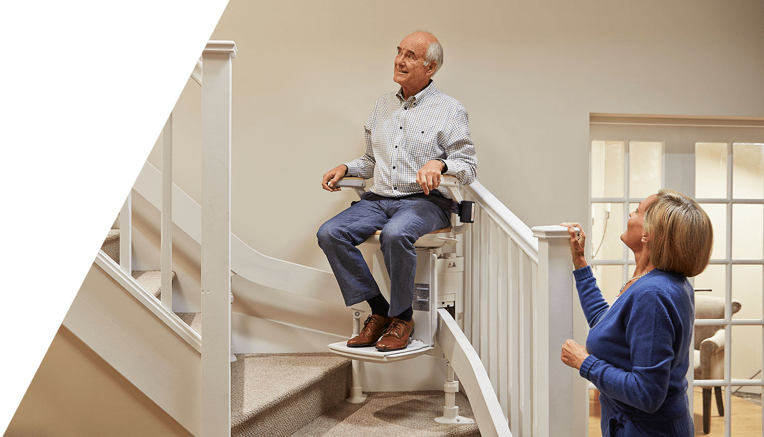 Stair lift options that help you reach new heights